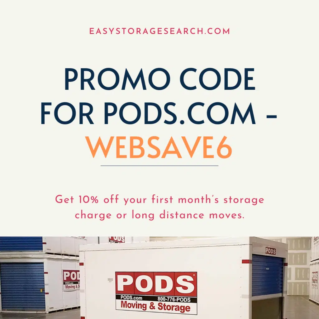 pods promotional code