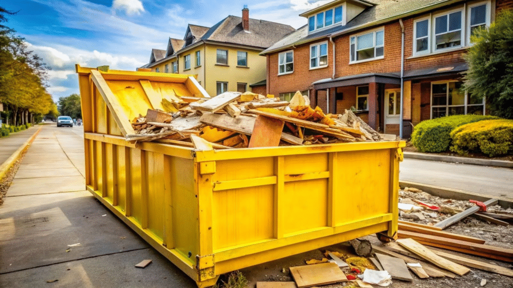 full dumpster
