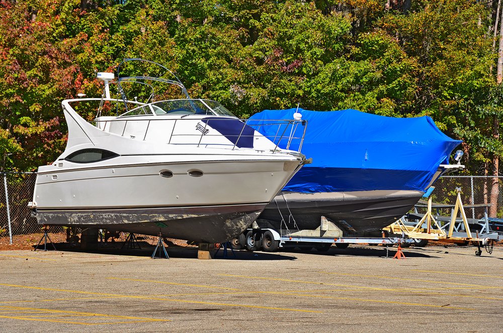 outdoor boat storage