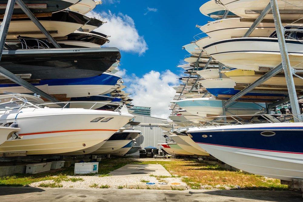 boat storage facility