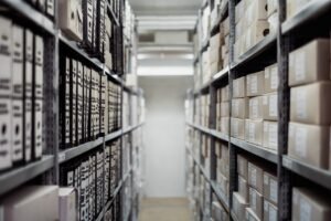 packages in warehouse